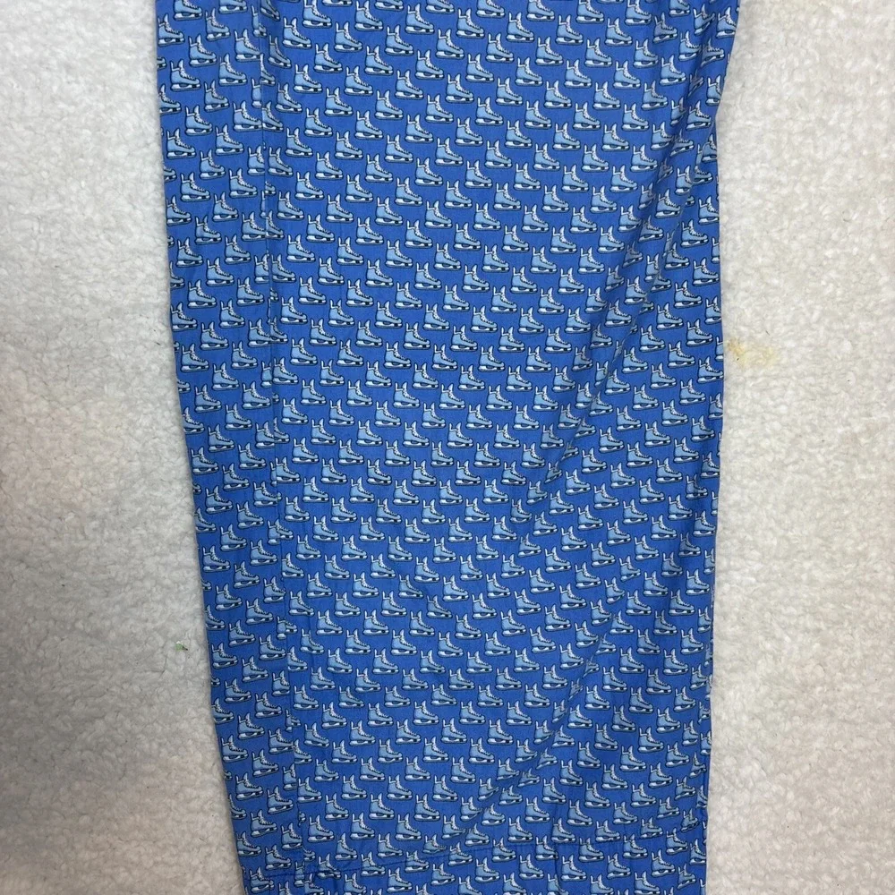 Vineyard Vines by Shep & Ian Pajama Bottoms Pants Large With Skate Shoe Design